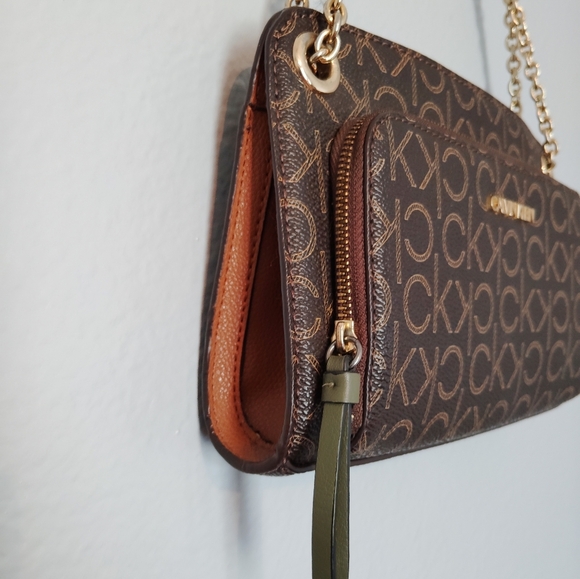 Calvin Klein Purse Brown - Picture 4 of 16